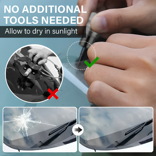 Nesatora GlassFix — Windshield Chip & Crack Repair Kit